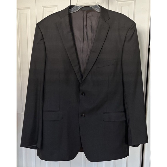 Men’s Ralph Ralph Lauren Brown Blazer46L Wool‎ 2 Button - Picture 1 of 8